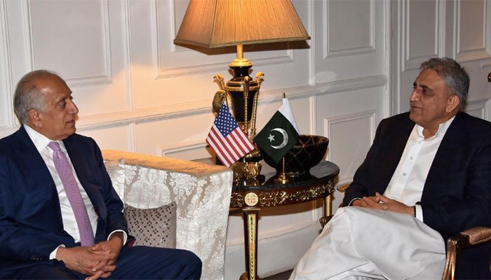 US envoy Zalmay Khalilzad meets Pakistani COAS Bajwa; Afghan peace process discussed