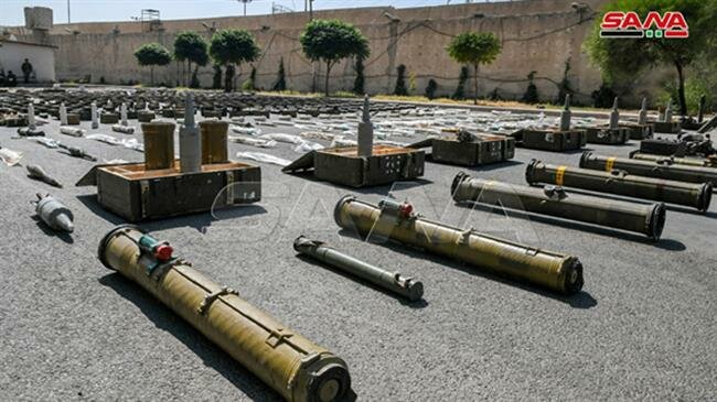 Syrian forces seize US-made TOW missiles, drone in former terrorist hideout