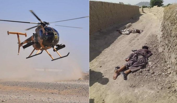 Airstrikes inflict heavy casualties on Taliban in Faryab, destroy strategic compound of the group