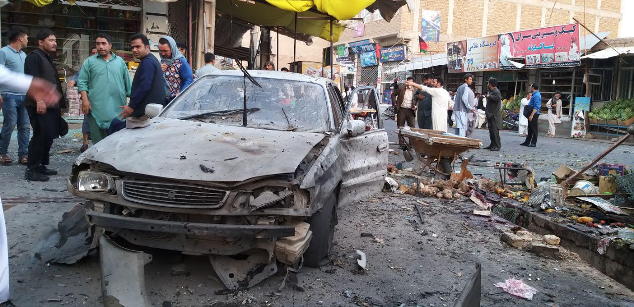 Explosion rocks Herat in west of Afghanistan Killing 4, wounding 21 Afghan civilians