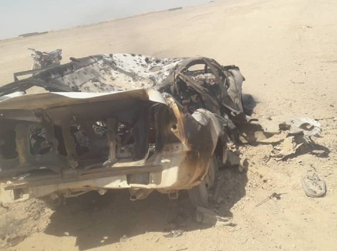 AAF Airstrike targets Taliban vehicles in Farah leaving at least 10 dead
