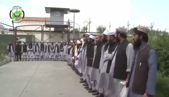 افغان حکومت د اختر په مناسبت ۳۵طالب زندانیان خوشي کړل