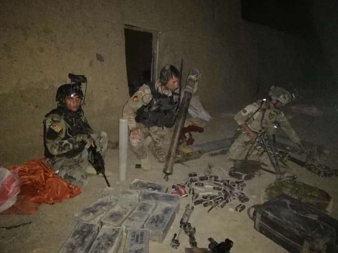 Afghan Special Forces destroy suicide bombers training center in Logar province