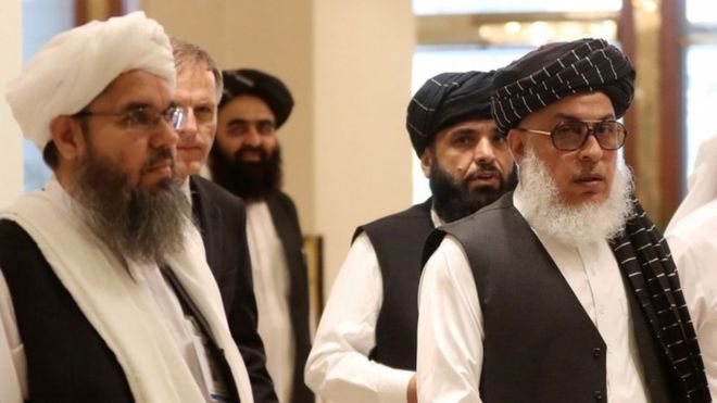 گفتگوهای درون گروهی طالبان برای ارزیابی سند 