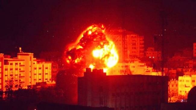 Zionist regime launches fresh attacks on Gaza Strip