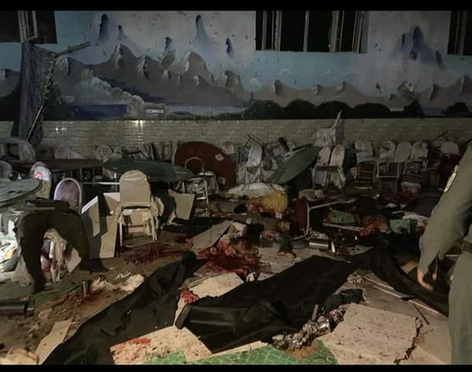 63 killed in suicide bomb blast at wedding ceremony in Kabul