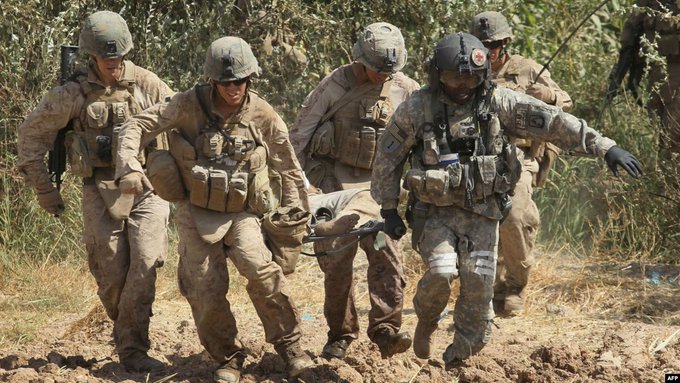 شمار تلفات نظامیان امریکایی در افغانستان به چهارده تن رسید