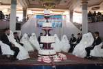 برگزاری مراسم عروسی دسته جمعی از سوی چهره های خیر و فرهنگی در هرات