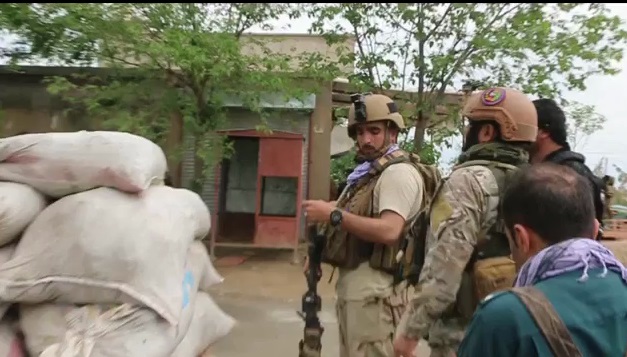 🎥درگیری میان نیروهای امنیتی و طالبان در قندوز  