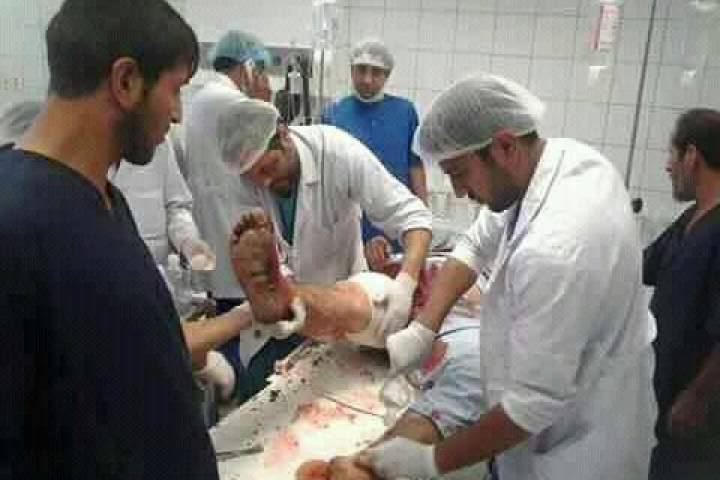 انتقال 6 کشته و 71 زخمی به شفاخانه حوزوی قندوز