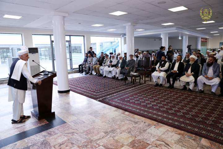 رئیس جمهورغنی از آخرین کاروان برگشته حجاج در کابل پذیرایی کرد
