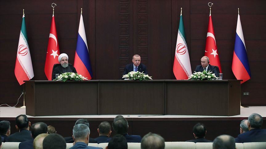 بیانیه پایانی نشست سران ترکیه، روسیه، ایران در انقره