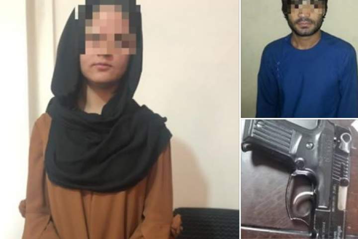 سرقت مسلحانه دزدان حرفه‌ای با استفاده از یک دختر جوان در کابل