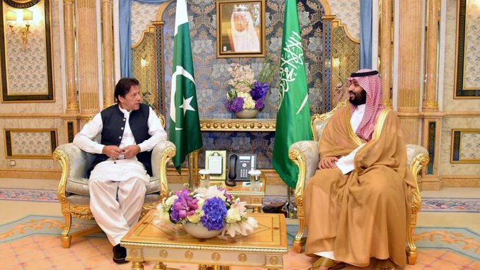 PM apprises Saudi Crown Prince about situation in IOJ&K
