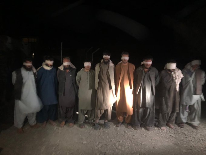 Planner of Zabul Suicide Attack Among 9 Militants Arrested in Ghazni