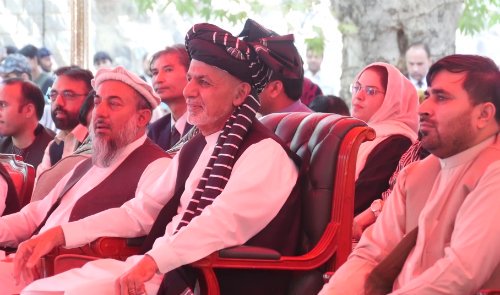 Ghani Criticized For Holding Campaign Rally Near Palace Compound