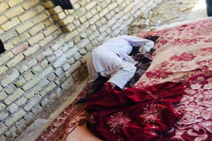 یک مرد هنگام نماز در فاریاب با ضرب تیشه کشته شد