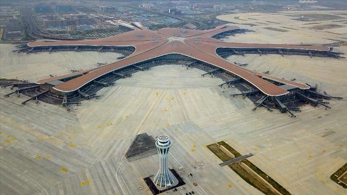 China opens gigantic airport in Beijing