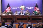 نشست خبری مسوولان امنیتی کابل در مورد تدابیر امنیتی در روز انتخابات