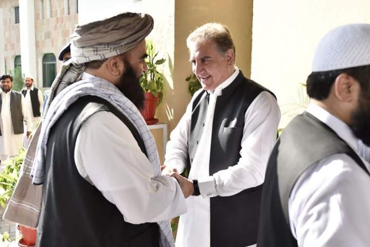 هیات طالبان با وزیر خارجه و شماری از مقامات پاکستان دیدار کرد
