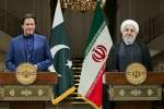 نشست خبری رئیس جمهور ایران و عمران خان نخست وزیر پاکستان