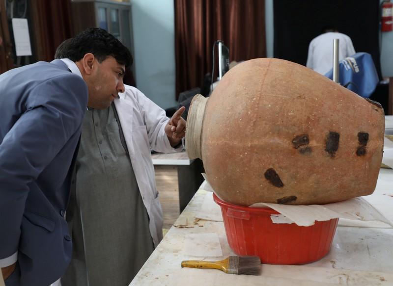 Afghan museum restores Buddhist history, one broken piece at a time