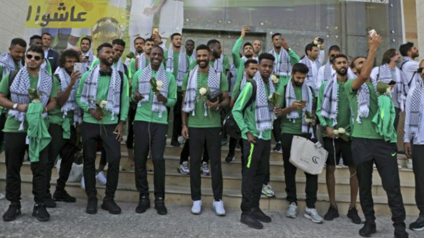 Saudi Football Team Visits Al-Aqsa Mosque Sparking Anger over Riyadh’s Normalization Acts