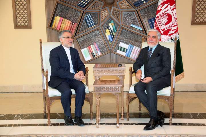 اجرایی رئیس د ایران اسلامی جمهوری سفیر سره کابل کې لیدنه کړي