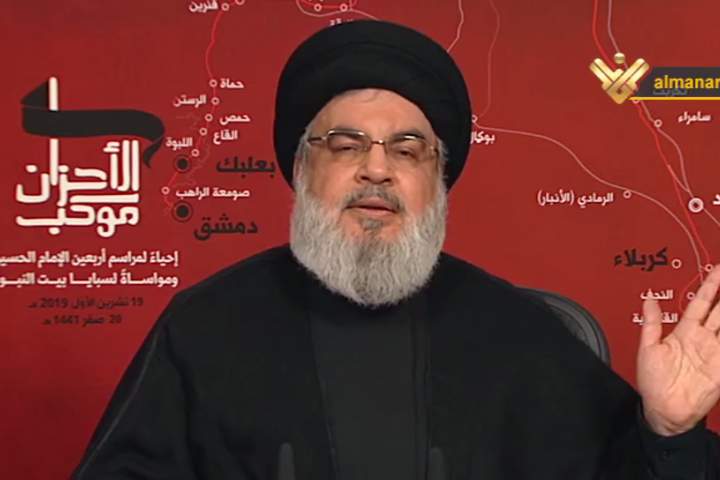 Sayyed Nasrallah Expresses Solidarity with Protesters, Says Opposes Gov’t Resignation