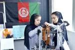 Afghan all-girls team challenge status quo to compete in robotics contest