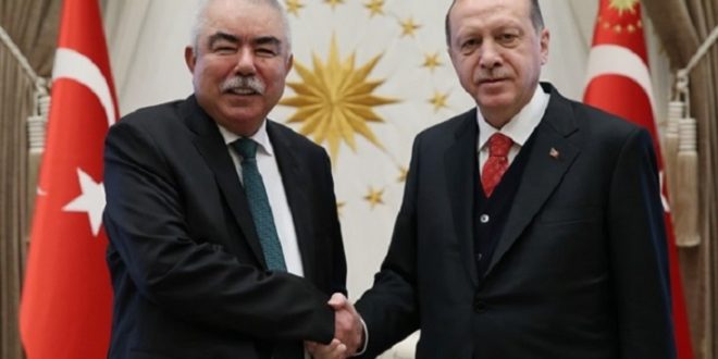 Dostum meets Erdogan in Turkey visit