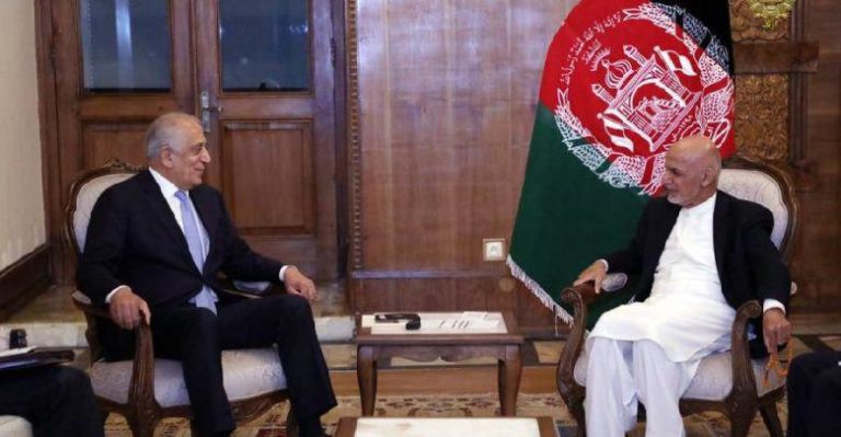 US Peace Envoy Meets President Ghani