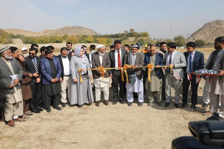 کار ساخت یک فابریکه بزرگ پروسس شیر در کابل آغاز شد
