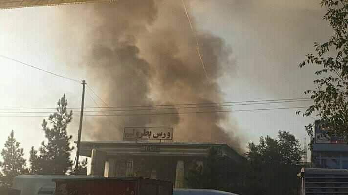 مهار آتش سوزی در ناحیه هجدهم شهر کابل