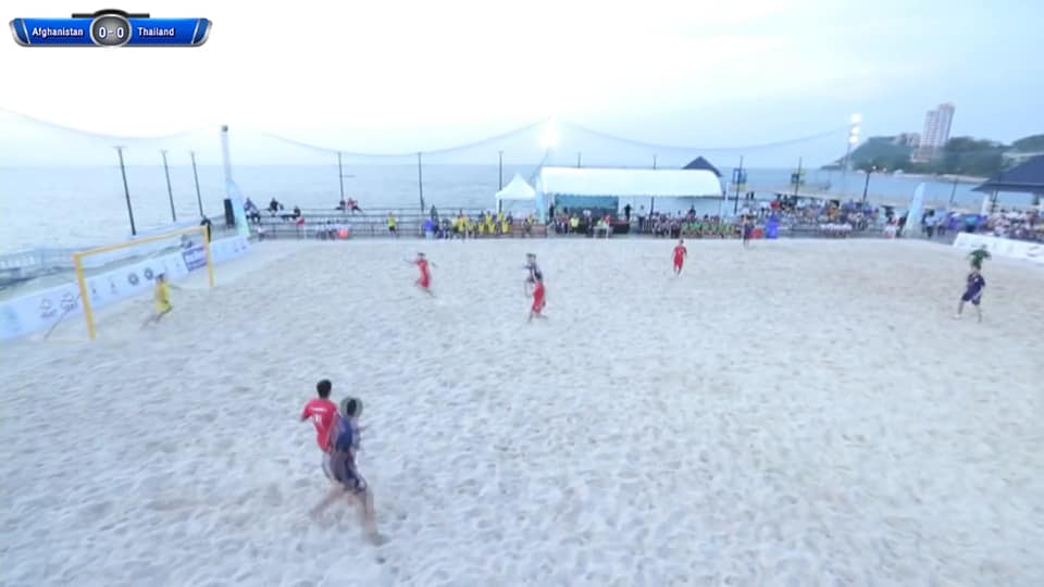 اولین باختِ تیم ملی فوتبال ساحلی کشور/ افغانستان2، تایلند4