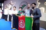 مدال نقره کاراته کار افغانستان در رقابت های گرند پراس امارات