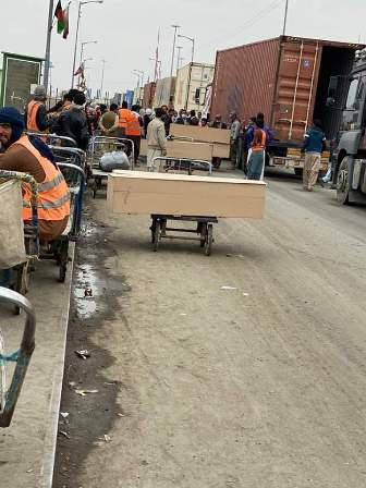 اجساد 28 پناهجوی افغانستانی از زاهدان ایران به نیمروز انتقال یافت