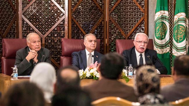 Arab League foreign ministers against US move on Zionist settlements