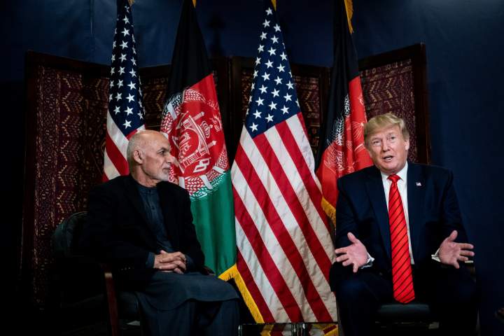 ترامپ و اشرف غنی تأکید کردند؛ طالبان باید آتش بس را قبول کنند