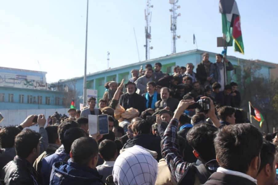 Protests in Kabul over vote recount for Afghan presidential election