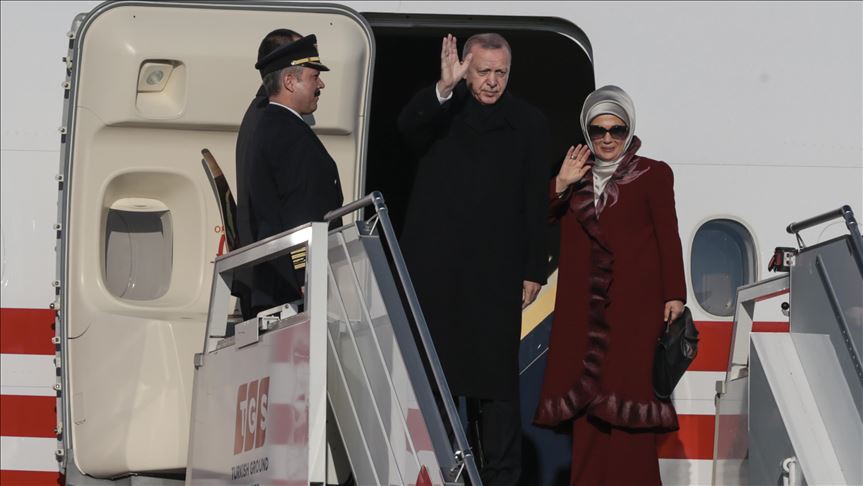 رئیس جمهور ترکیه عازم انگلستان شد