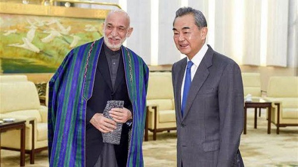 Ex-President Karzai Met Wang Yi Discussed Afghan Peace, Reconciliation Process