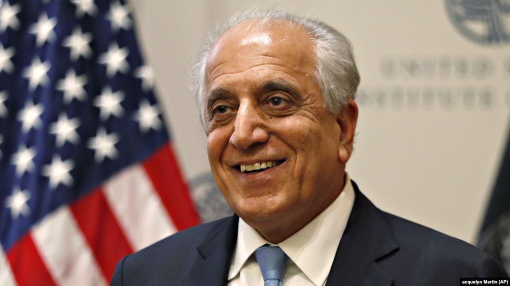 U.S. peace envoy in Kabul for revival of talks