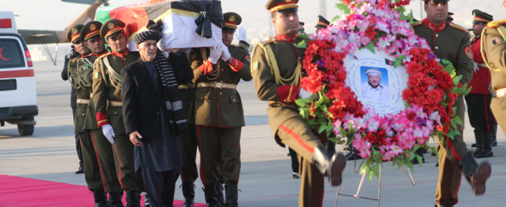 Afghan president leads memorial to bid farewell to Tetsu Nakamura
