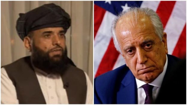 خلیل زاد: مذاکرات با طالبان موقتا متوقف شد