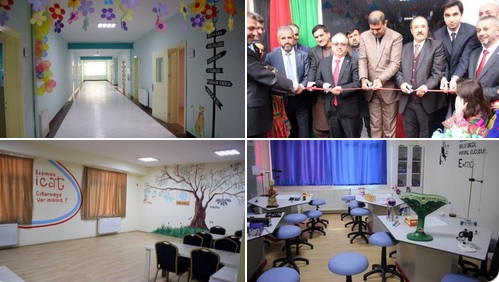 افتتاح مدرسه بنیاد معارف ترکیه در کابل