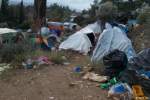 شرایط سخت زندگی پناهجویان در یونان  
