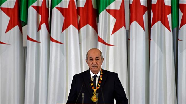 New president sworn in to lead protest-hit Algeria