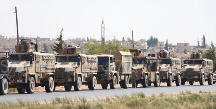 ترکیه تجهیزات جدید به شمال ولایت حماه سوریه فرستاد