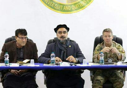 دیدار والیان هرات و بادغیس با فرمانده عمومی ناتو در افغانستان